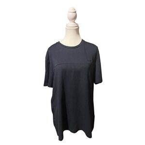 Calvin Klein Performance Tee • Navy Blue • Short Sleeve • Size L/XL (Tag Cut)